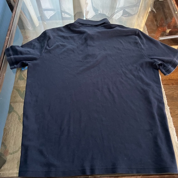 Excellent condition - golf shirt , yacht club logo. Navy blue - Picture 2 of 2